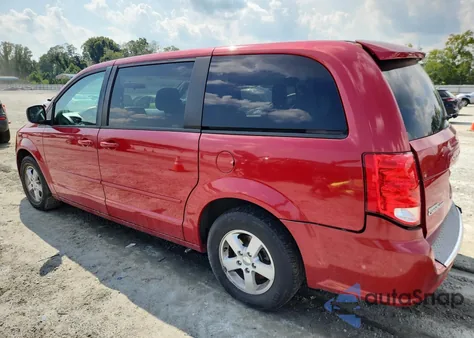 2013 Dodge Grand Caravan Sxt from USA, damaged, VIN 2C4RDGCG3DR503031